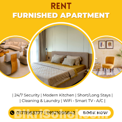 Spacious 3BHK Furnished Apartment for Rent in Bashundhara